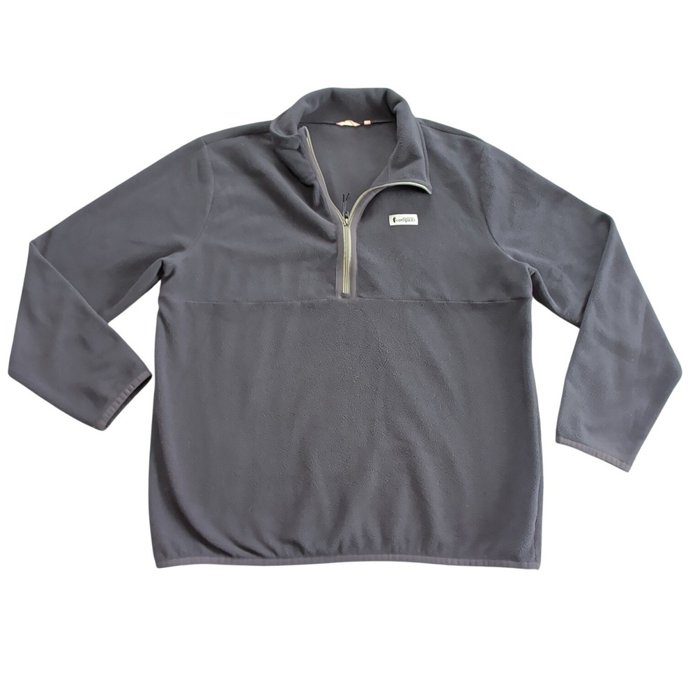 Cotopaxi Amado Fleece Pullover Mens XL Half Zip Mineral Vapor Jacket S22471M230